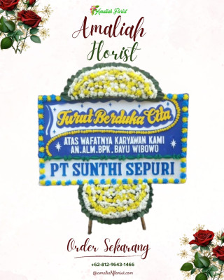 Papan Bunga Duka di Pegagan Hilir