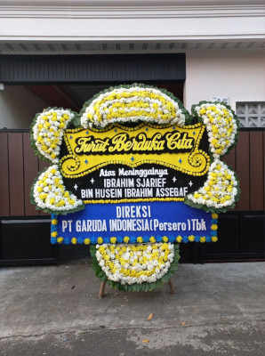Papan Bunga Duka di Pegagan Hilir